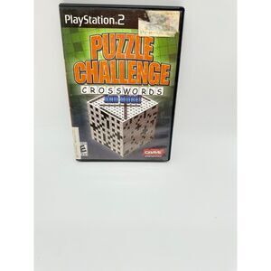 PlayStation 2 game "Puzzle Challenge: Crosswords and More!".